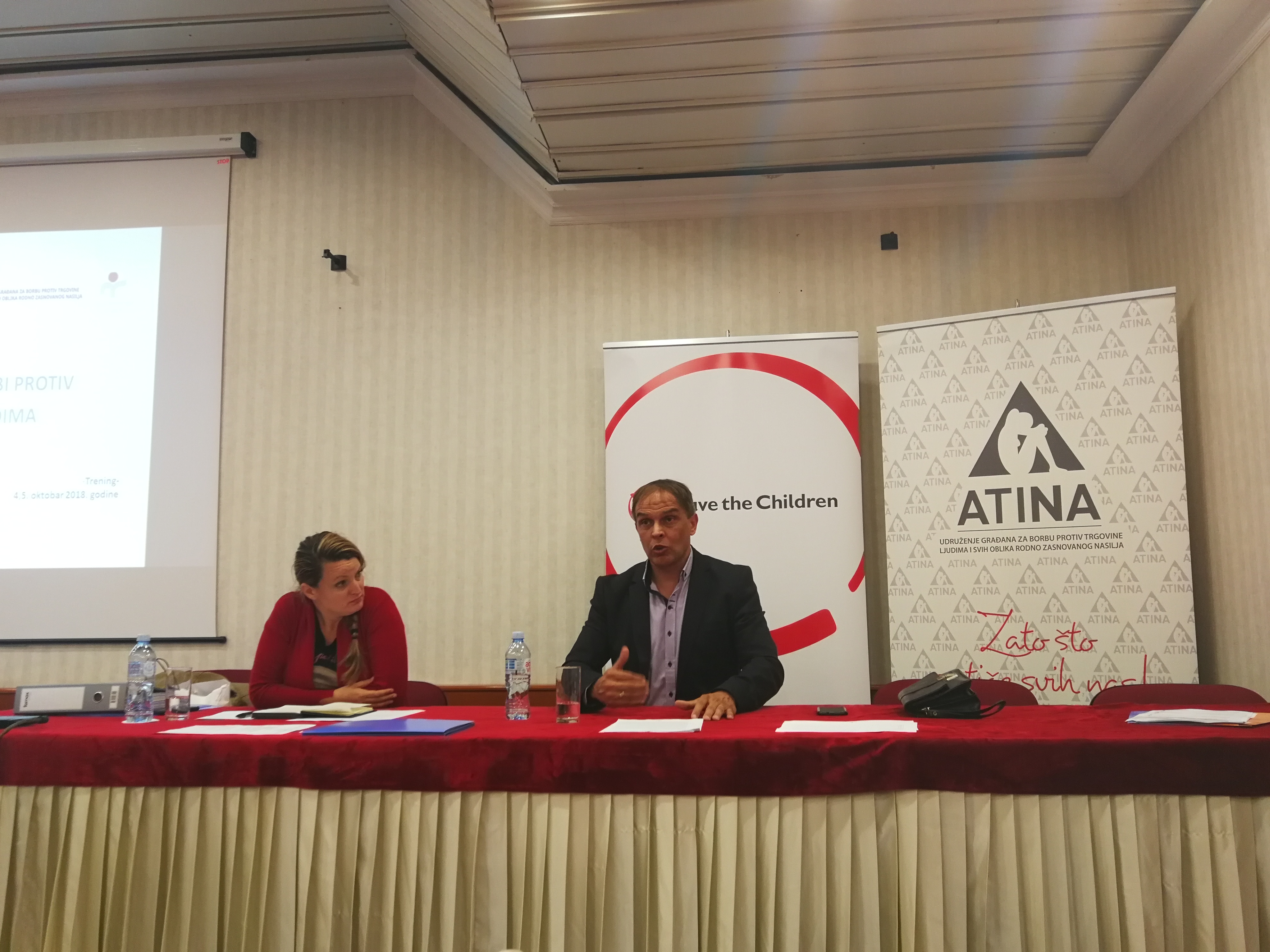 NVO Atina Prakticari u borbi protiv trgovine ljudima